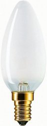 Philips B35 60W 230V FR E14 свеча матовая 7764 2336